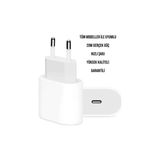 Konfulon Iphone Tüm Serilerle Uyumlu Hızlı Şarj Aleti Adaptör Iphone 8 / 11 / 12 / 13 / Pro / Pro Max - Beyaz