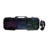 Konfulon W200 RGB Işıklı Türkçe Q Gaming Kablolu Klavye Mouse Set