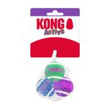 Kong 3.5 cm 3'lü Active Zilli Top Tenis Kedi Oyuncağı