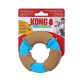Kong Core Strength 11.5 cm Kahverengi Mavi Small Halka Şeklinde Köpek Oyuncağı