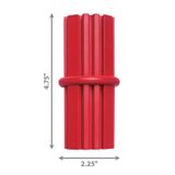 Kong Dental Stick Diş Sağlığı Destekleyici Çok Amaçlı L Kırmızı Köpek Oyuncağı