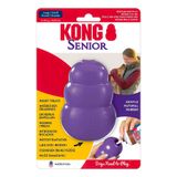 KONG Senior Yaşlı Köpekler için Çok Amaçlı Isırma Oyuncağı Hafif Yumuşak L