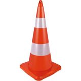 Koni Kırılmaz (DUBA)75CM Plastik (Reflektifli) 5 Adet - Turuncu