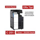 Konica Minolta C251I Renkli Fotokopi Makinesi