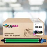 Konica Minolta Uyumlu Tonermax DR-316 Muadil Drum Ünitesi Kırmızı/Bizhub C250i / C300i / C360i