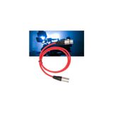 König 5 Metre Xlr Mikrofon Kablosu – Kırmızı | Xlr Erkek-Dişi | Sahne & Stüdyo Uyumlu