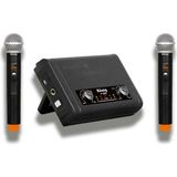 König K-302 Uhf Çift Kanal 2 El Mikrofon
