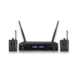 König K-700 2 Yaka UHF Telsiz Mikrofon Seti