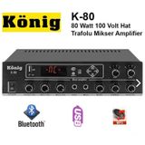 Konig K-80 - 2 Bölgeli Hat Trafolu Stereo Anfi