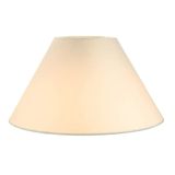 Konik Abajur Lambader Şapkası 22cmx40cm Yükseklik 22cm Krem