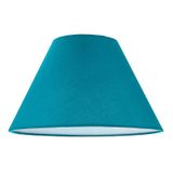 Konik Abajur Lambader Şapkası 22cmx40cm Yükseklik 22cm Mavi