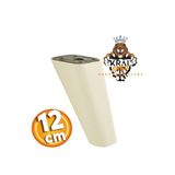 Konik Açılı 12Cm AYAK, MOBİLYA, DOLAP,KOLTUK, BAZA AYAĞI ( SERT PLASTİK ) 4.ADET konik.açılı.12.cm