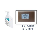 Konix 1lt Alkol Bazlı El-Cilt Antiseptik 1 Koli 12 Adet