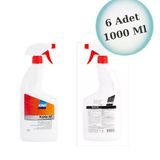 Konix Af Alkol Bazlı Yer Ve Yüzey Dezenfektanı 6 Adet (6 X 1000 Ml)