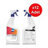 Konix Af Kullanıma Hazır Alkol Bazlı Medikal Ve Tıbbi Cihaz Yüzey Dezenfektanı 12 Adet 12X1000 Ml