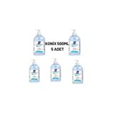Konix El Dezenfektan Jeli 5 Adet 5X500 Ml