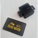 Konjektör Tek Soket 4 Fişli - Cub Motosiklet Mondial Sfc Kh100 Sfc50 Mini Lifan Oem