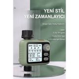 Konk Tools Otomatik Bahçe Sulama Zamanlayıcısı - 5 Programlı Lcd Ekranlı Akıllı Sulama Sistemi Ipx5 Su Geçirmez