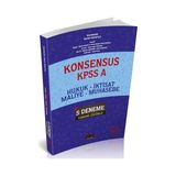 Konsensus Kpss A Hukuk - İktisat - Maliye - Muhasebe 5 Deneme Tamamı Çözümlü - Ahmet Nohutçu