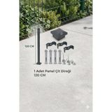 KONSEP Panel Çit Direği 120CM 1 adet takım (AKSESUARLI)
