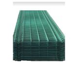 KONSEP Panel Çit Sade 100x250 cm | Galvanizli Yeşil Çelik Panel tel ÇUBUKLU