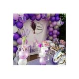 Konsept Doğum Günü Balon 70 adet + 5 mt balon zinciri