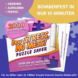 konservelemek Agreatlife® 12-yaprak Peel & stick Puzzle Saver: ve asmak için Sie sayesinde çoğu Boards kuvvetli bir yapıştırıcı, puzzle şaheserdir zahmetsizce – hafif çerçeve sürer