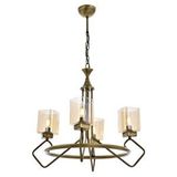 Konsey Modern Avize E14 24w 60cm Metal Eskitme Avonni-av-1740-4e Kaplama