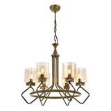 Konsey Modern Avize E14 36w 60cm Metal Eskitme Avonni-av-1740-6e Kaplama