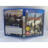 Konsol Cenneti Ps4 Division 2 Koleksiyon Için Boş Kutu + Playstation 4 Division 2 Oyun Cover