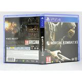 Konsol Cenneti Ps4 Mortal Kombat x Koleksiyon Için Boş Kutu + Playstation 4 Mortal Kombat x Oyun Cover