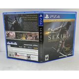 Konsol Cenneti Ps4 Sekiro Shadows Die Twice Koleksiyon Için Boş Kutu + Playstation 4 Sekiro Shadows Die Twice Oyun Cover