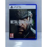 Konsol Cenneti Ps5 Metal Gear Solid Delta Sneake Eater Koleksiyon Için Boş Kutu + Playstation 5 Metal Gear Solid Delta Sneake Eater Oyun Cover