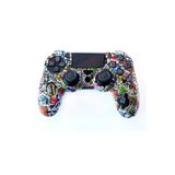 Konsol İstasyonu Grafiti Desenli Playstation 4 Ps4 Kol Kılıfı - Dualshock 4 Kılıf 1P4
