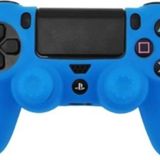 Konsol İstasyonu Ps4 Dualshock 4 Mavi Renkte Silikon Koruyucu Kol Kılıfı (Sifir Ürün)