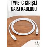 Kont Iphone Ios Uyumlu Hızlı Şarj Kablosu Type C To Lightning 12 13 14 15 Pro Max - Belirtilmemiş