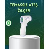 Kont Kızılötesi Temassız Ateş Ölçer LCD Ekranlı Hassas Termometre