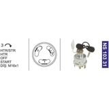 Kontak Anahtari Fisek Ve Civi Anahtarli Basak Traktor 05200580004 - Ns10331