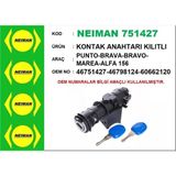 Kontak Anahtarı Kılıtlı Punto-Brava-Bravo-Marea-Alfa 156