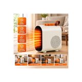 KONTEF Termostatlı & Termik Kesicili 2000W Elektrikli Fanlı Isıtıcı Soba – Soğuk Hava Üfleme Özellikli