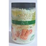 Kontes Spa Mineral Care Manikür Pedikür Tozu 500GR Yeşil Renkli Özel Formül ile El ve Ayak Bakımı