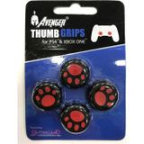 Kontorland Ps4 Ps3 Dualshock4 Analog Koruyucu Lastik 4 Lü Patili
