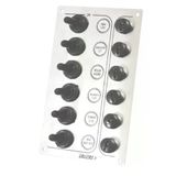 Kontrol Paneli "Sp6 Ekonomi",6 Su Geçirmez Anahtar