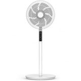 Kontrol Panelli Ayaklı Vantilatör, 60W Yüksek Güçlü Motorlu 7 Pervaneli Soğutucu Fan, 16 İnç Çaplı ve LED Ekranlı, Uzaktan Kumandalı Zamanlayıcılı Sessiz Ev Ofis Mutfak Yatak Odası İçin Vantilatör