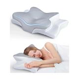 Konturlu Boyun Yastığı, Hafızalı Köpük İle Ergonomik Destek Ve Rahat Uyku