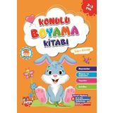 Konulu Boyama Serisi-Sarı Kitap 2-3 Yaş
