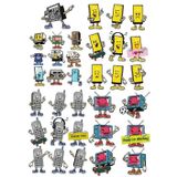 Konuşan Aletler Sticker Set 32 Parça Telefon, Tablet, Defter, Laptop Sticker
