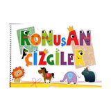 Konuşan Çizgiler Boyama Kitabı 5+ Yaş