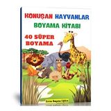 Konuşan Hayvanlar Boyama Kitabı