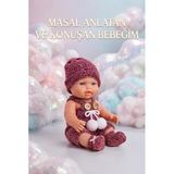 Konuşan Ve Masal Anlatan Eğitici Yumuşak Dokulu Kostümlü 36 Cm Kafası Et Oyuncak Bebek